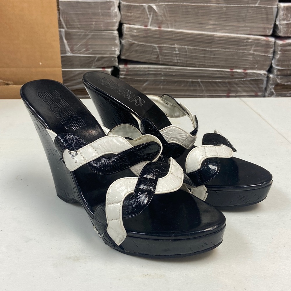 Bebe Sport Womens Wedge Sandal (5004)